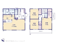 【神奈川県/相模原市南区相南】相模原市南区相南2丁目 新築一戸建て 間取り図