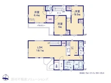【神奈川県/座間市入谷西】座間市入谷西3丁目 新築一戸建て 間取り図