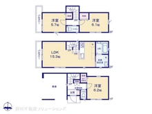 【神奈川県/横浜市西区西戸部町】横浜市西区西戸部町3丁目 新築一戸建て 間取り図