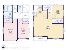【神奈川県/横浜市保土ケ谷区瀬戸ケ谷町】横浜市保土ケ谷区瀬戸ケ谷町 新築一戸建て 間取り図