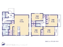 【神奈川県/横浜市保土ケ谷区仏向町】横浜市保土ケ谷区仏向町 新築一戸建て 間取り図