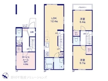 【神奈川県/横浜市南区伏見町】横浜市南区伏見町 新築一戸建て 間取り図
