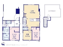 【神奈川県/横浜市西区中央】横浜市西区中央2丁目 新築一戸建て 間取り図