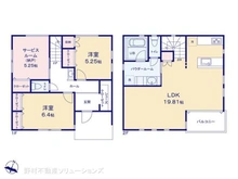 【神奈川県/横浜市保土ケ谷区峰沢町】横浜市保土ケ谷区峰沢町 新築一戸建て 間取り図