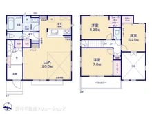 【神奈川県/横浜市保土ケ谷区上菅田町】横浜市保土ケ谷区上菅田町 新築一戸建て 間取り図