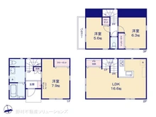 【神奈川県/横浜市保土ケ谷区常盤台】横浜市保土ケ谷区常盤台 新築一戸建て 間取り図