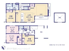 【神奈川県/横浜市南区大岡】横浜市南区大岡3丁目 新築一戸建て 間取り図