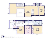 【神奈川県/横浜市南区大岡】横浜市南区大岡3丁目 新築一戸建て 間取り図