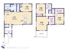 【神奈川県/横浜市南区永田北】横浜市南区永田北2丁目 新築一戸建て 間取り図
