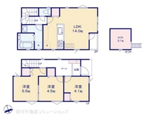 【神奈川県/横浜市南区永田東】横浜市南区永田東2丁目 新築一戸建て 間取り図