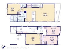 【神奈川県/横浜市南区大岡】横浜市南区大岡1丁目 新築一戸建て 間取り図