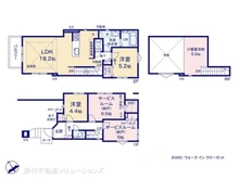 【神奈川県/横浜市神奈川区松見町】横浜市神奈川区松見町3丁目 新築一戸建て 間取り図