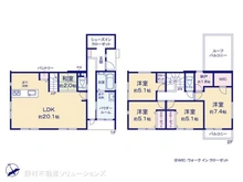 【神奈川県/横浜市南区永田東】横浜市南区永田東2丁目 新築一戸建て 間取り図