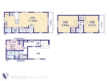 【神奈川県/横浜市西区元久保町】横浜市西区元久保町 新築一戸建て 間取り図
