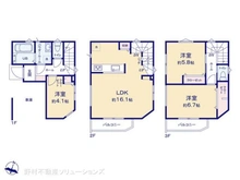 【神奈川県/横浜市西区中央】横浜市西区中央2丁目 新築一戸建て 間取り図