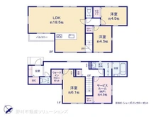 【神奈川県/横浜市西区浅間町】横浜市西区浅間町2丁目 新築一戸建て 間取り図