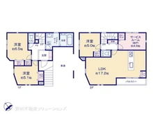 【神奈川県/横浜市西区浅間町】横浜市西区浅間町2丁目 新築一戸建て 間取り図