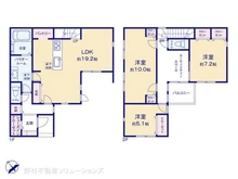 【神奈川県/横浜市神奈川区二本榎】横浜市神奈川区二本榎 新築一戸建て 間取り図