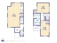 【神奈川県/横浜市中区大平町】横浜市中区大平町 新築一戸建て 間取り図