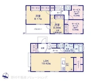 【神奈川県/横浜市南区永田山王台】横浜市南区永田山王台 新築一戸建て 間取り図