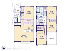 【神奈川県/横浜市南区永田山王台】横浜市南区永田山王台 新築一戸建て 間取り図