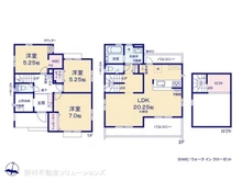 【神奈川県/横浜市保土ケ谷区上菅田町】横浜市保土ケ谷区上菅田町 新築一戸建て 間取り図