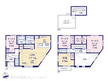 【神奈川県/横浜市神奈川区西寺尾】横浜市神奈川区西寺尾3丁目 新築一戸建て 間取り図