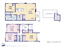 【神奈川県/横浜市神奈川区西寺尾】横浜市神奈川区西寺尾3丁目 新築一戸建て 間取り図