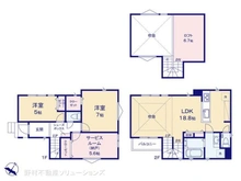 【神奈川県/藤沢市辻堂東海岸】藤沢市辻堂東海岸3丁目 新築一戸建て 間取り図