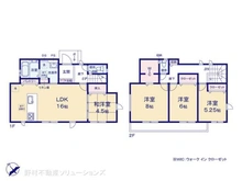 【神奈川県/鎌倉市手広】鎌倉市手広 新築一戸建て 間取り図