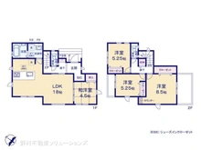 【神奈川県/鎌倉市手広】鎌倉市手広 新築一戸建て 間取り図