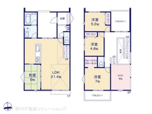 【神奈川県/鎌倉市鎌倉山】鎌倉市鎌倉山4丁目 新築一戸建て 間取り図