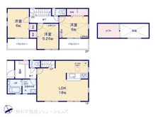 【神奈川県/藤沢市辻堂東海岸】藤沢市辻堂東海岸2丁目 新築一戸建て 間取り図