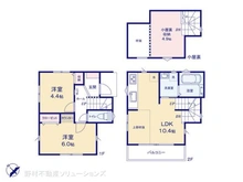 【神奈川県/藤沢市本鵠沼】藤沢市本鵠沼2丁目 新築一戸建て 間取り図