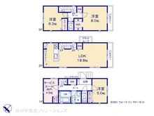【神奈川県/藤沢市辻堂東海岸】藤沢市辻堂東海岸1丁目 新築一戸建て 間取り図