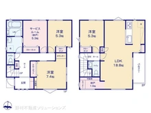 【神奈川県/藤沢市辻堂】藤沢市辻堂1丁目 新築一戸建て 間取り図