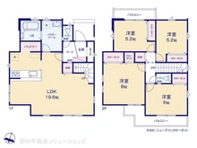 【神奈川県/藤沢市天神町】藤沢市天神町3丁目 新築一戸建て 間取り図