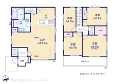 【神奈川県/藤沢市本藤沢】藤沢市本藤沢2丁目 新築一戸建て 間取り図
