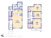 【神奈川県/藤沢市善行】藤沢市善行6丁目 新築一戸建て 間取り図