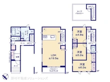 【神奈川県/鎌倉市腰越】鎌倉市腰越4丁目 新築一戸建て 間取り図