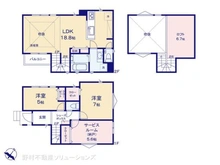 【神奈川県/藤沢市辻堂東海岸】藤沢市辻堂東海岸3丁目 新築一戸建て 間取り図