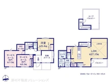 【神奈川県/藤沢市鵠沼海岸】藤沢市鵠沼海岸7丁目 新築一戸建て 間取り図