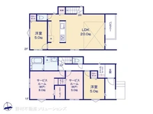 【神奈川県/藤沢市高倉】藤沢市高倉 新築一戸建て 間取り図