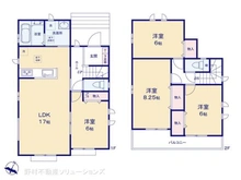 【神奈川県/藤沢市本藤沢】藤沢市本藤沢5丁目 新築一戸建て 間取り図