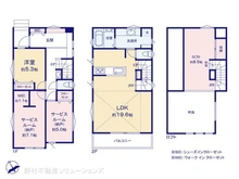 【神奈川県/茅ヶ崎市高田】茅ヶ崎市高田2丁目 新築一戸建て 間取り図