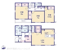 【神奈川県/鎌倉市手広】鎌倉市手広3丁目 新築一戸建て 間取り図