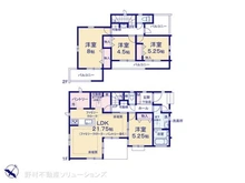 【神奈川県/藤沢市辻堂元町】藤沢市辻堂元町5丁目 新築一戸建て 間取り図