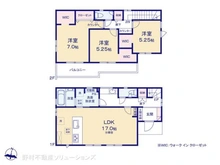 【神奈川県/茅ヶ崎市東海岸南】茅ヶ崎市東海岸南6丁目 新築一戸建て 間取り図