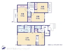 【神奈川県/藤沢市天神町】藤沢市天神町3丁目 新築一戸建て 間取り図