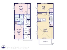 【神奈川県/藤沢市高倉】藤沢市高倉 新築一戸建て 間取り図